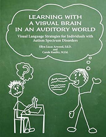 learning with a visual brain in an auditory world PDF